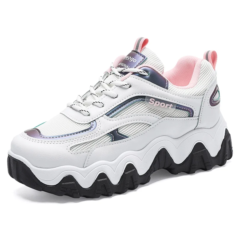 2020 new spring new Korean style women's thick soled sports shoes versatile student breathable running shoes dad shoes
2020 new spring new Korean style women's thick soled sports shoes versatile student breathable running shoes dad shoes