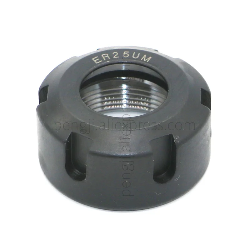 ER25 - UM Collet Clamping Nuts for CNC Milling Chuck Holder Lathe, Thread Pitch M32 x 1.5 for The Same Type of Extension Rod.
ER25 - UM Collet Clamping Nuts for CNC Milling Chuck Holder Lathe, Thread Pitch M32 x 1.5 for The Same Type of Extension Rod.