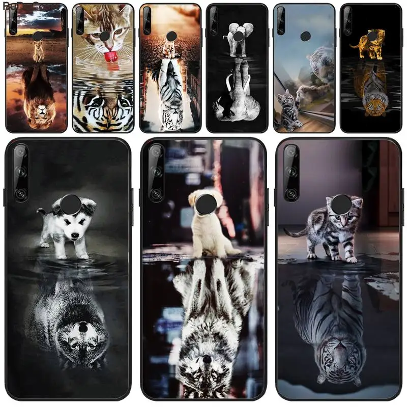 Cat Dog Elephant Lion Reflection Phone Case For Huawei Y5 II Y6 II Y5 Y6 Y7Prime Y9 2018 2019
Cat Dog Elephant Lion Reflection Phone Case For Huawei Y5 II Y6 II Y5 Y6 Y7Prime Y9 2018 2019
