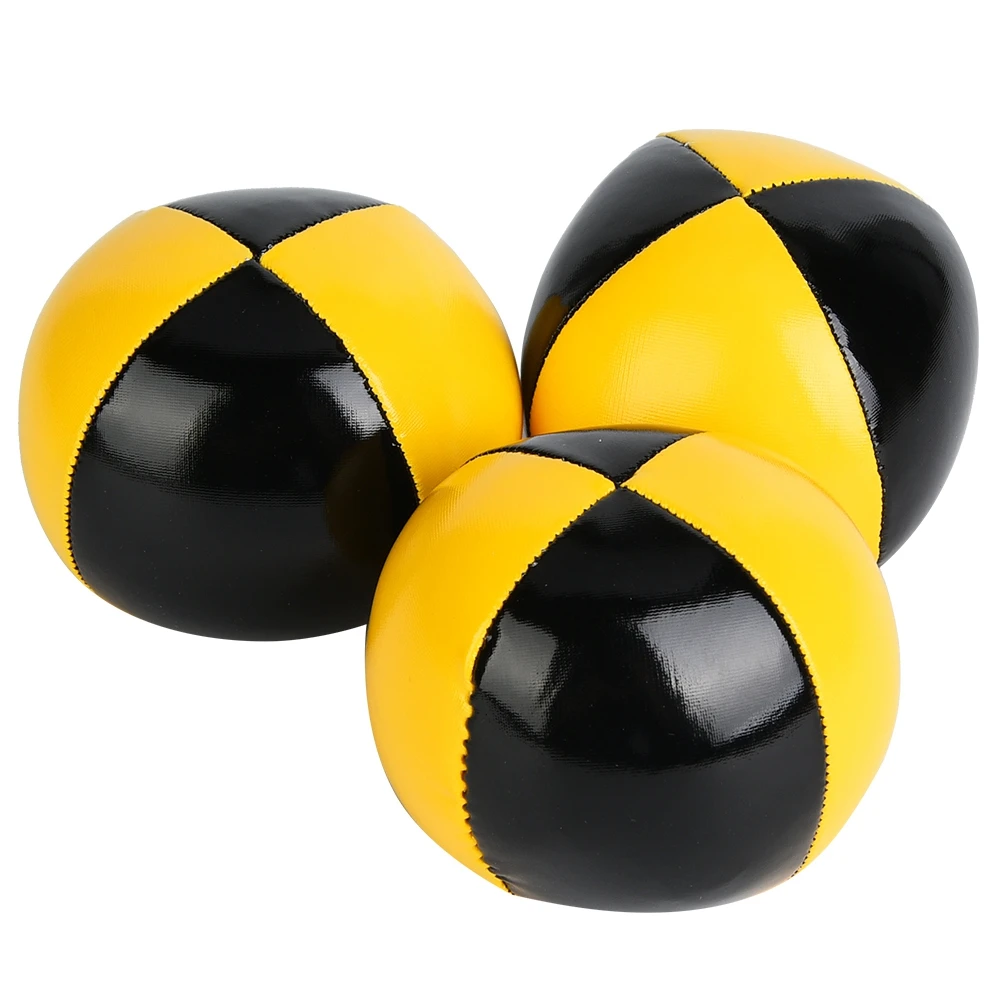 3PCS Yellow Black PU Thud Juggling Balls Clown Playing Juggle Ball Set for Beginner
3PCS Yellow Black PU Thud Juggling Balls Clown Playing Juggle Ball Set for Beginner