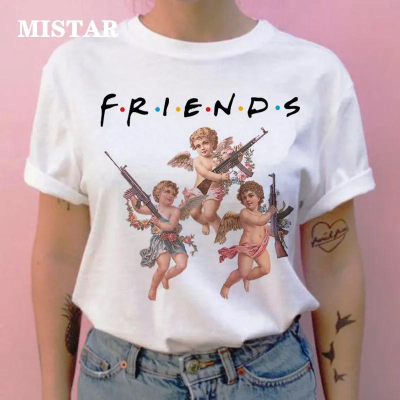 Angel harajuku cartoon t shirt Graphic 90s Printed tshirt Casual female clothing O-Neck vintage t-shirt aesthetic top tee shirts
Angel harajuku cartoon t shirt Graphic 90s Printed tshirt Casual female clothing O-Neck vintage t-shirt aesthetic top tee shirts