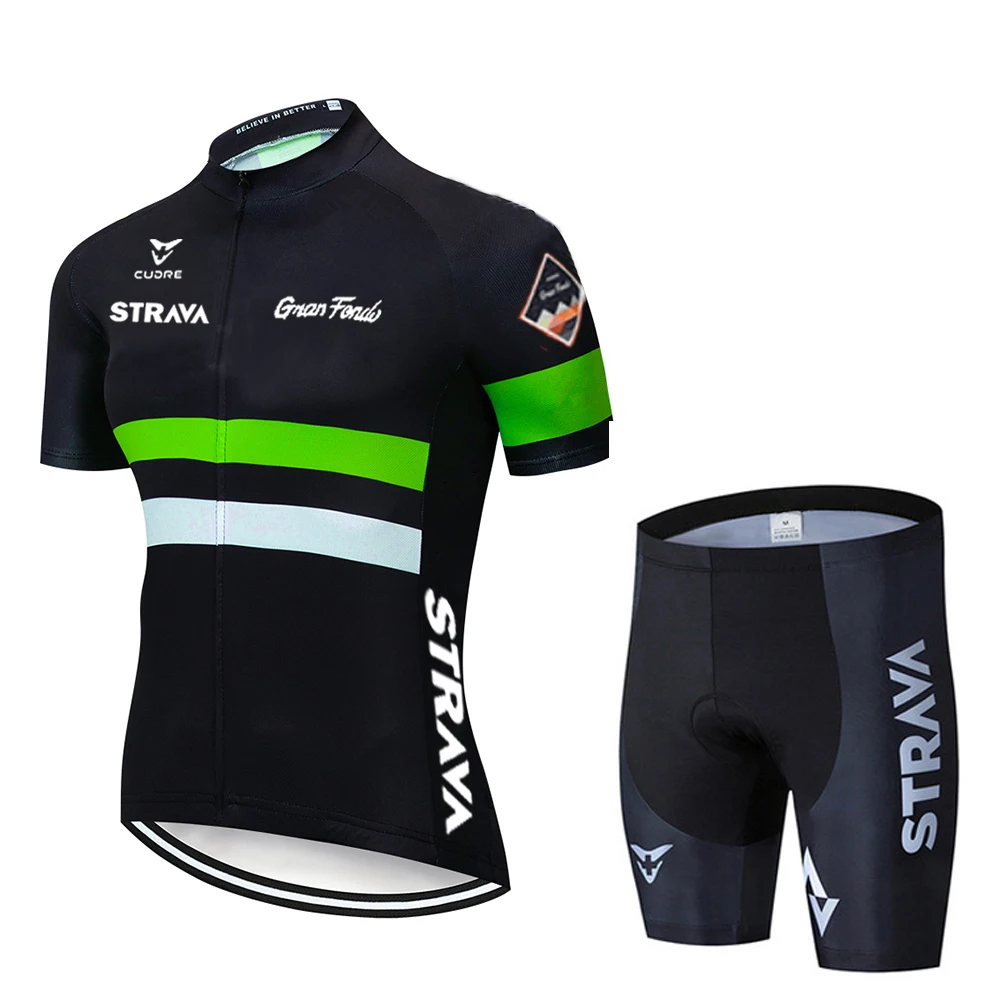 STRAVA 2020 Men Summer Cycling Jersey Set Mountain Bike Clothing Bicycle Outdoor Cycling Jersey Sportswear Maillot Ropa Ciclismo
STRAVA 2020 Men Summer Cycling Jersey Set Mountain Bike Clothing Bicycle Outdoor Cycling Jersey Sportswear Maillot Ropa Ciclismo