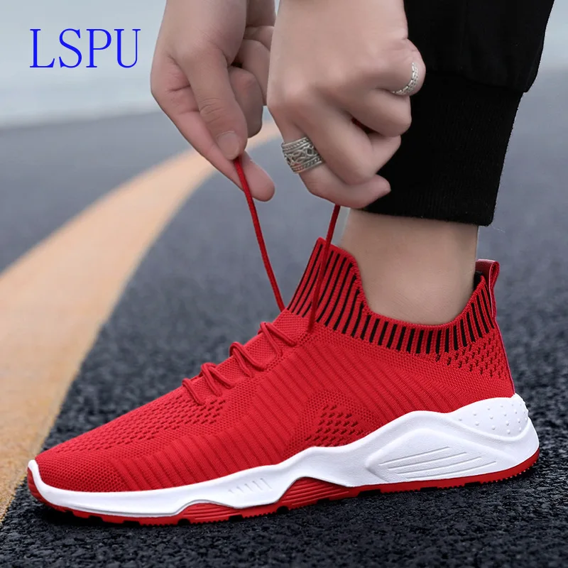 2019 New Spring Fashion Men Vulcanized Shoes Male Mesh Breathable Sneakers Comfortable Light Footwear Mans Shoes
2019 New Spring Fashion Men Vulcanized Shoes Male Mesh Breathable Sneakers Comfortable Light Footwear Mans Shoes