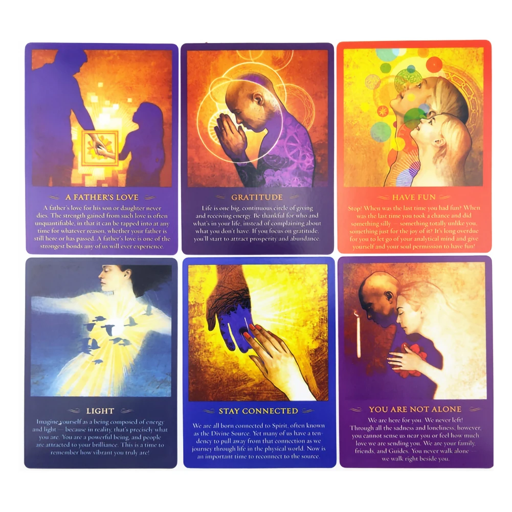 50PCS/Set Creative Fate Divination Card Party Board Game Tarot Card Set Oracle Tarot Cards
50PCS/Set Creative Fate Divination Card Party Board Game Tarot Card Set Oracle Tarot Cards
