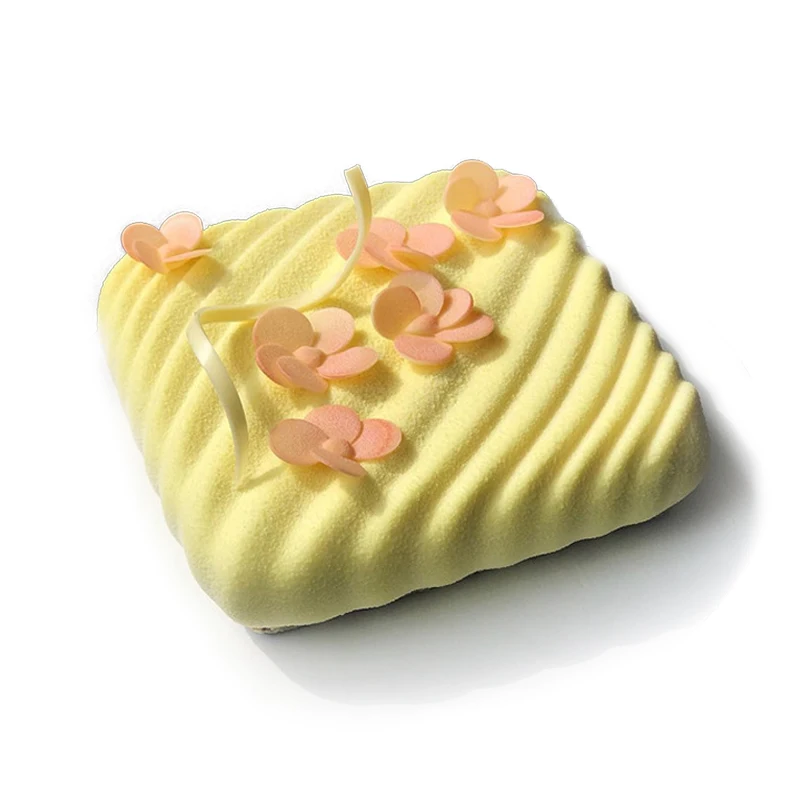 Square Wave Shaped Mousse Mold Dessert Cake Baking Mold Silicone Moulds for Chocolate Pudding Trifle Baking Form Pan
Square Wave Shaped Mousse Mold Dessert Cake Baking Mold Silicone Moulds for Chocolate Pudding Trifle Baking Form Pan