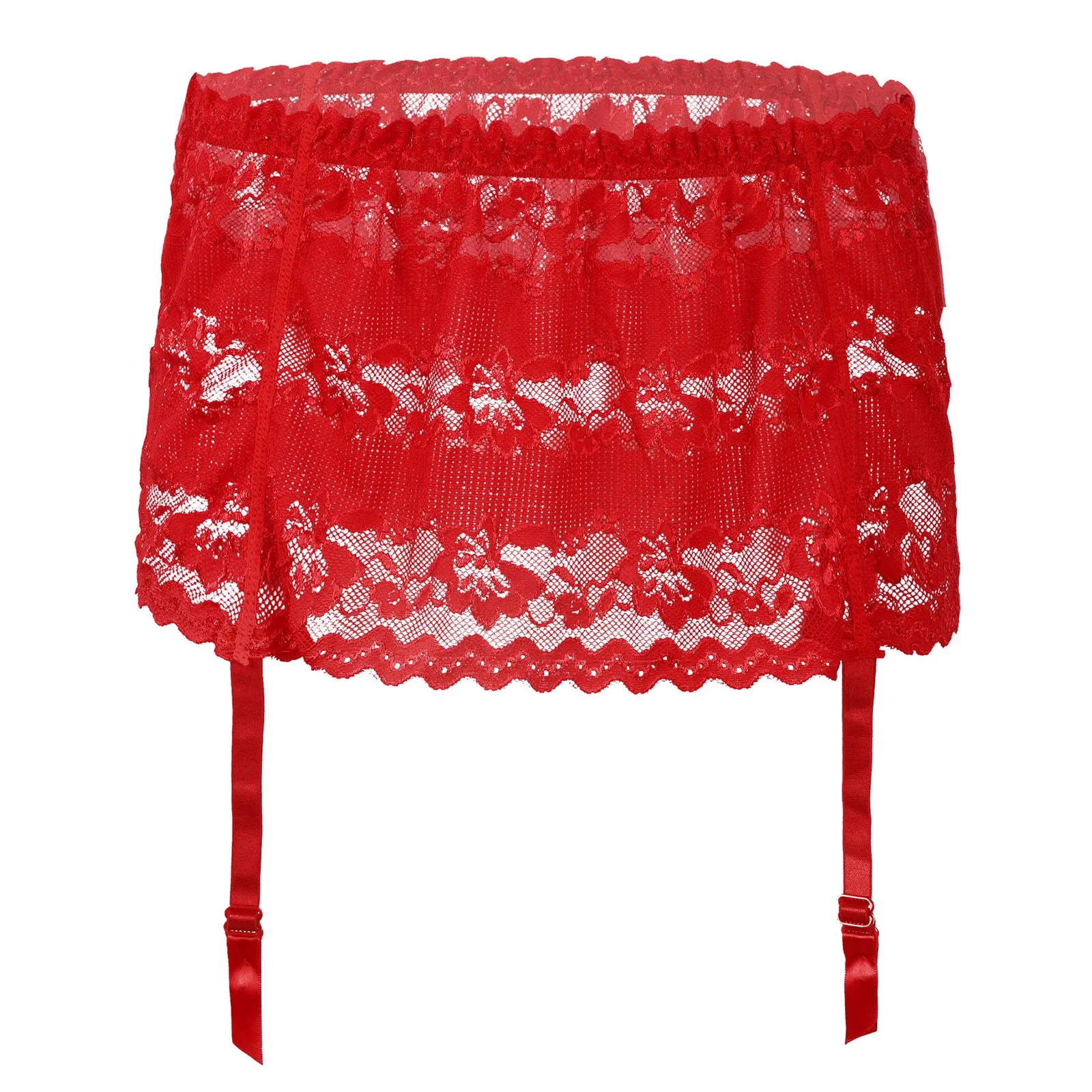 Womens Erotic Lingerie Sexy Garter Belt Elastic Waistband See-through Lace Girdle Garters Suspender Belt for Stockings
Womens Erotic Lingerie Sexy Garter Belt Elastic Waistband See-through Lace Girdle Garters Suspender Belt for Stockings