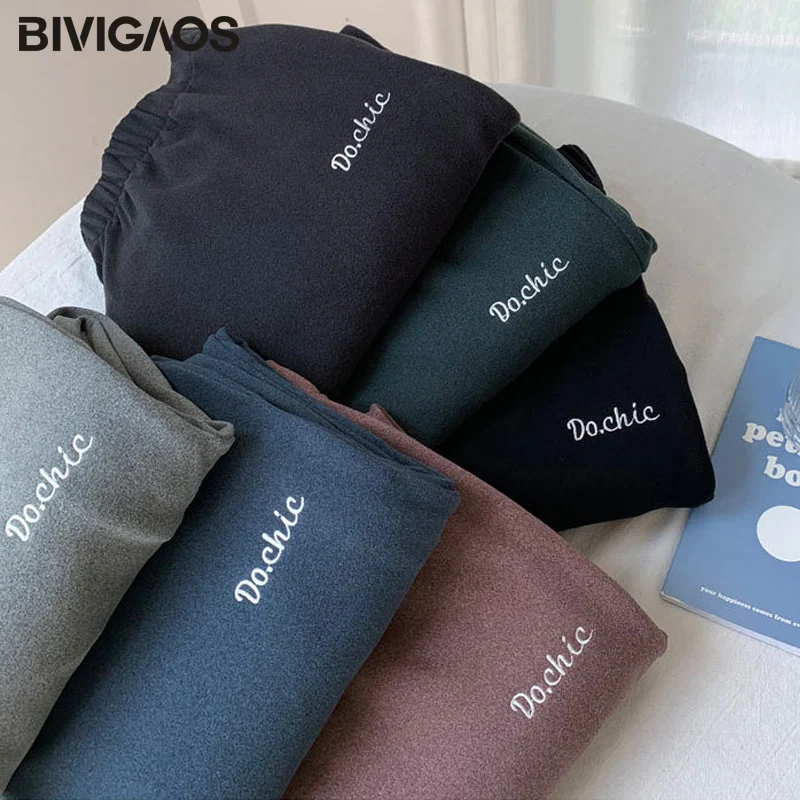 BIVIGAOS 2019 Autumn New Casual Fashion Sports Pants Women Harem Pants Cotton Woolen Thick Warm Sweatpants Modis Loose Pants
BIVIGAOS 2019 Autumn New Casual Fashion Sports Pants Women Harem Pants Cotton Woolen Thick Warm Sweatpants Modis Loose Pants