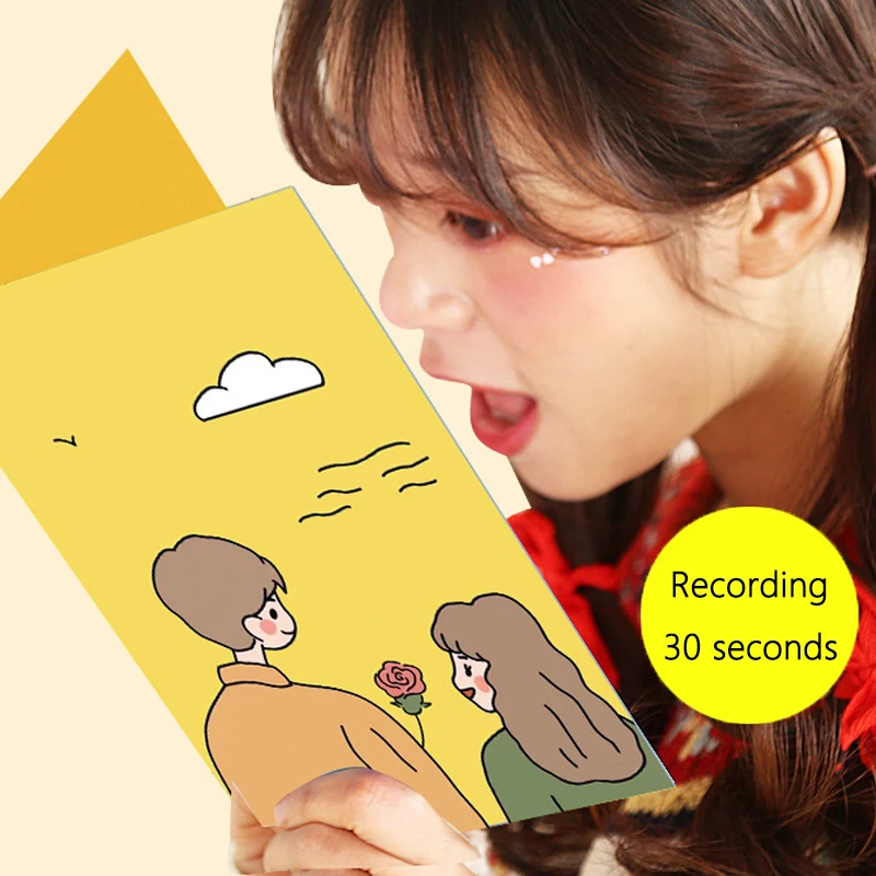 Merry Christmas Recording Cards Happy Birthday Card for Kids Creative Music Children Greeting Cards Postcard Gifts with Envelope
Merry Christmas Recording Cards Happy Birthday Card for Kids Creative Music Children Greeting Cards Postcard Gifts with Envelope