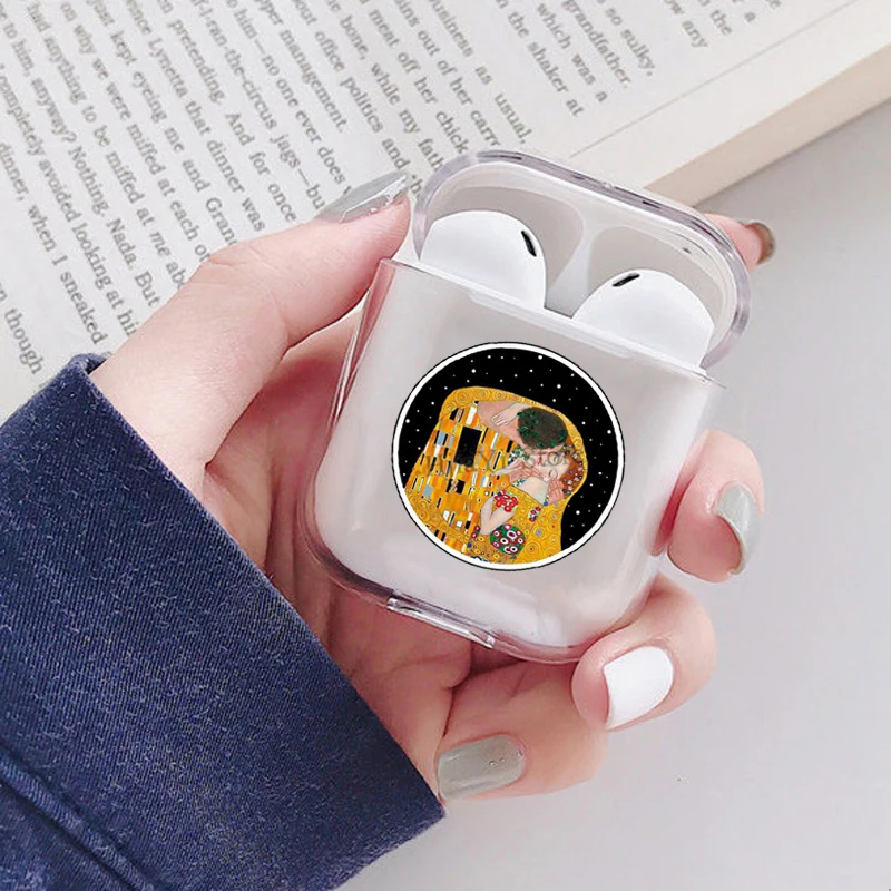 Климт поцелуй искусства наушники чехол для Apple AirPods 1 2 мягкий прозрачный чехол из материала TPU для Аксессуары для Airpods
Климт поцелуй искусства наушники чехол для Apple AirPods 1 2 мягкий прозрачный чехол из материала TPU для Аксессуары для Airpods