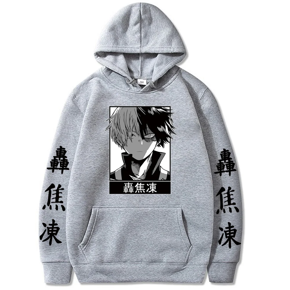 Shoto Todoroki Print MHA Anime Hoodies My Hero Academia Cosplay Men Women Pullovers Loose Sweatshirts Streetwear Hoody Top 2021
Shoto Todoroki Print MHA Anime Hoodies My Hero Academia Cosplay Men Women Pullovers Loose Sweatshirts Streetwear Hoody Top 2021