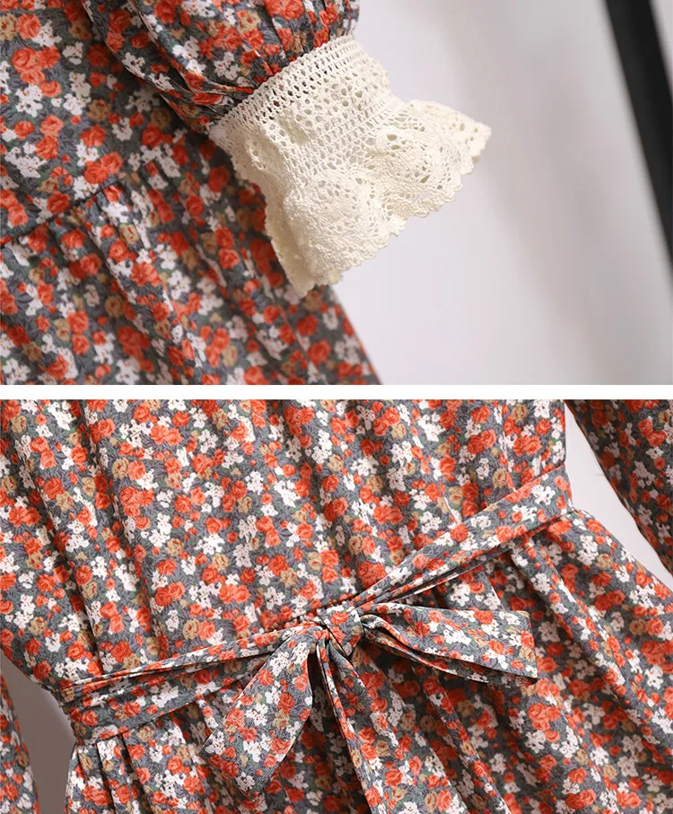 Women Chiffon Dress Two Layers 2020 Autumn Winter Fashion Female Long Sleeve Vintage Printed Casual Dresses Loose A-line Vestido
Women Chiffon Dress Two Layers 2020 Autumn Winter Fashion Female Long Sleeve Vintage Printed Casual Dresses Loose A-line Vestido