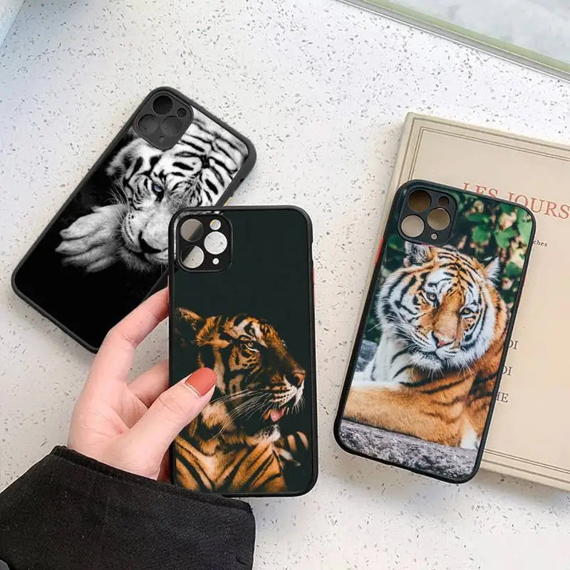 tiger animal cool king Phone Case Matte Transparent for iPhone 7 8 11 12 s mini pro X XS XR MAX Plus cover funda
tiger animal cool king Phone Case Matte Transparent for iPhone 7 8 11 12 s mini pro X XS XR MAX Plus cover funda