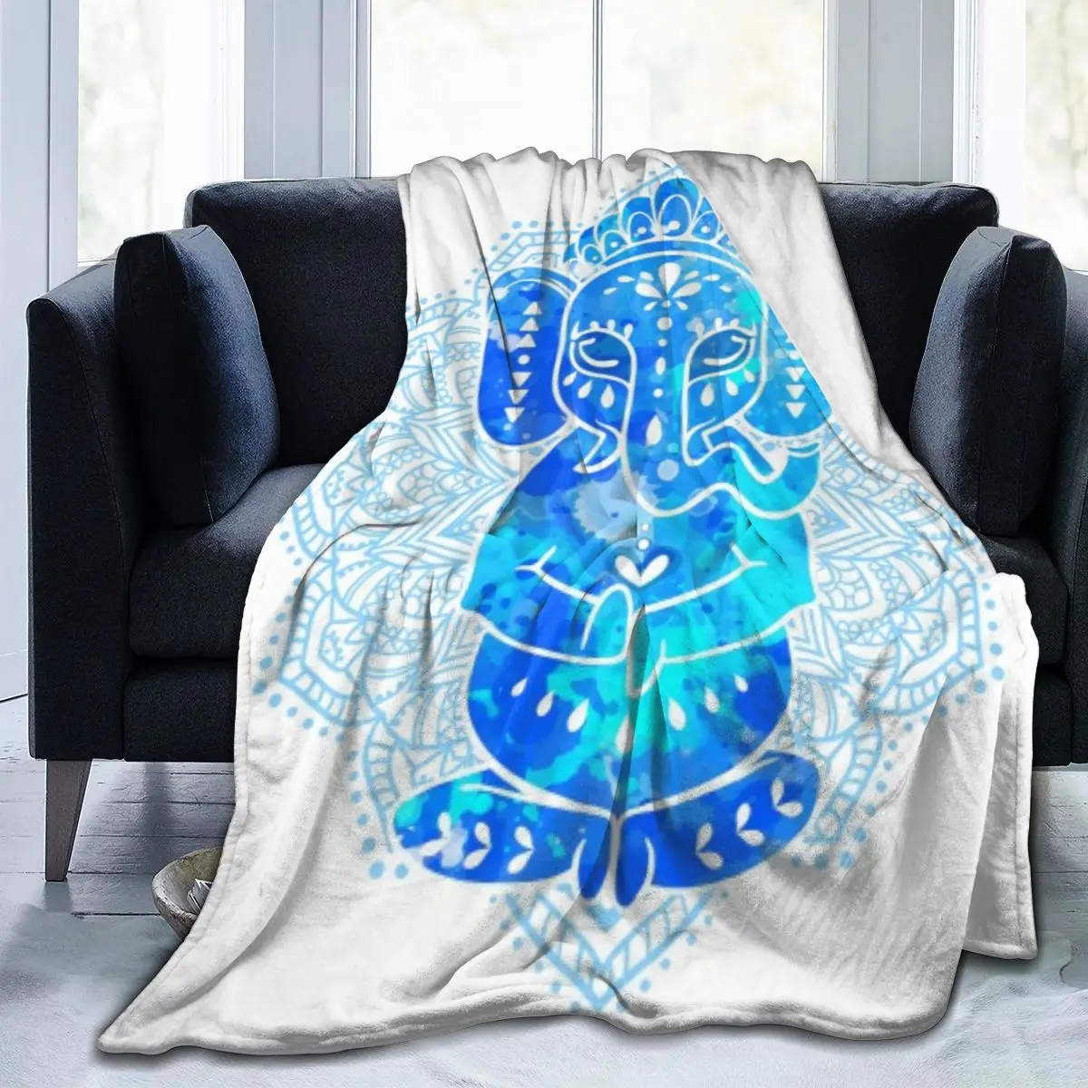 Blue Elephant Mandala Pattern Fleece Plush Throw Blanket For Sofa Bed Mandala Elephants India Style Decorative Home Dropship
Blue Elephant Mandala Pattern Fleece Plush Throw Blanket For Sofa Bed Mandala Elephants India Style Decorative Home Dropship