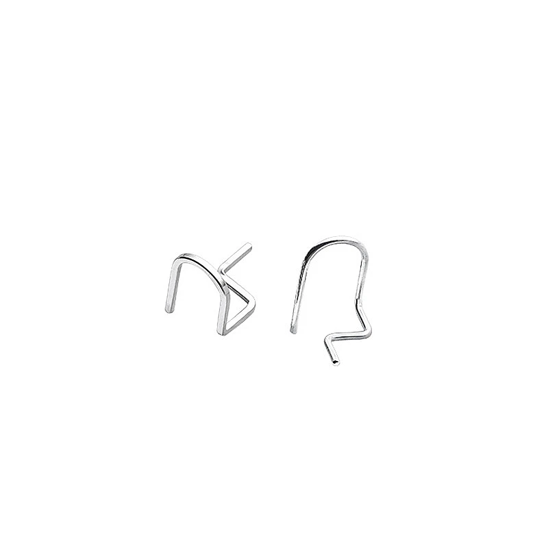 LISM 925 Sterling Silver Earrings For Women Personality Irregular Geometric Stud Earrings Korea Fashion Jewelry 
LISM 925 Sterling Silver Earrings For Women Personality Irregular Geometric Stud Earrings Korea Fashion Jewelry