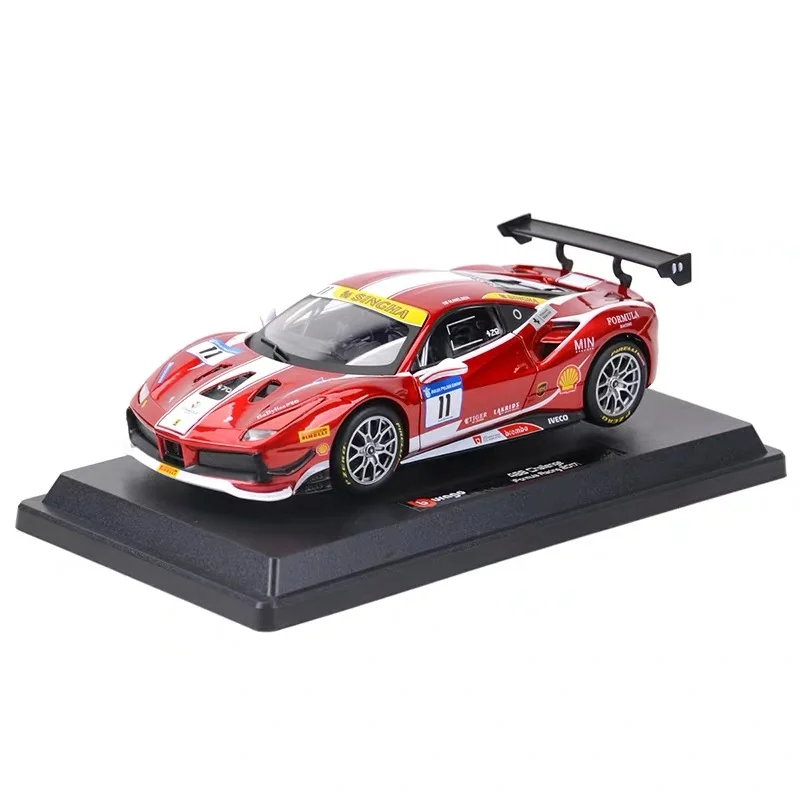 1:24 Ferrari 488 Track Edition Static Glide Simulation Alloy Car Model Collection Decoration
1:24 Ferrari 488 Track Edition Static Glide Simulation Alloy Car Model Collection Decoration