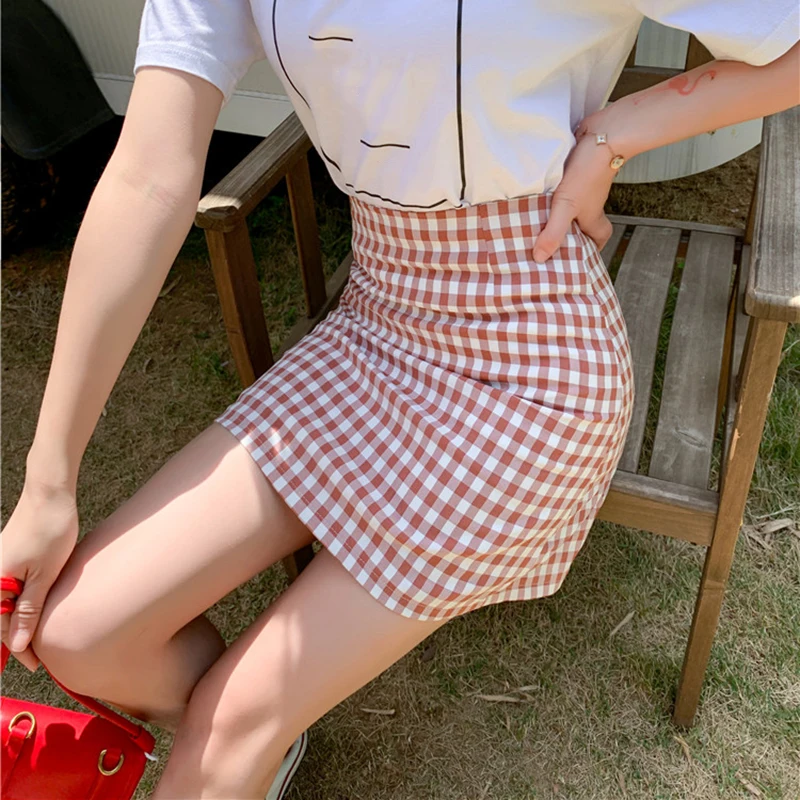 Women Summer Casual Skirts Kawaii Japanese Students Preppy Harajuku A-line Cute Plaid Skirt
Women Summer Casual Skirts Kawaii Japanese Students Preppy Harajuku A-line Cute Plaid Skirt