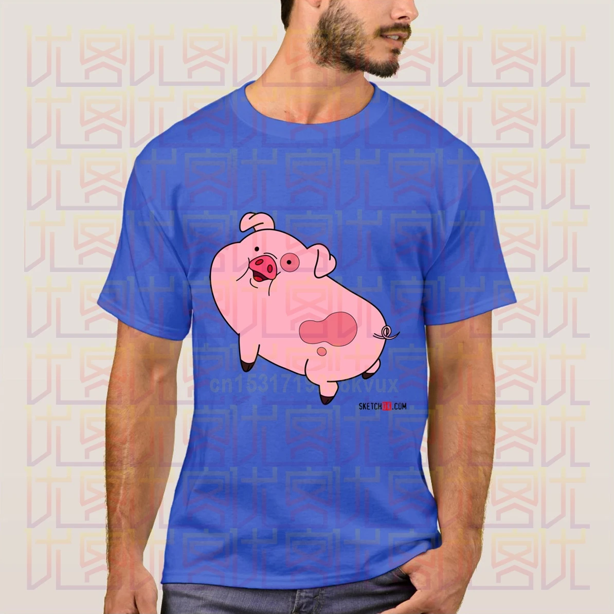 Newest 2020 Summer pig PIG Logo 100% Cotton Clothes Casual T Shirt Present Homme Tops Tees S-4XL | Мужская одежда