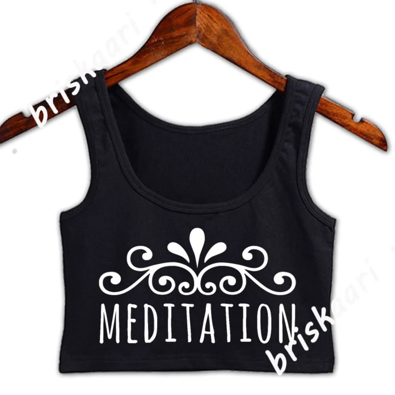 Meditation Crop Top Graphic Personalized Girls Pictures Sexy Crew Neck Tops Spring Autumn Vest
Meditation Crop Top Graphic Personalized Girls Pictures Sexy Crew Neck Tops Spring Autumn Vest