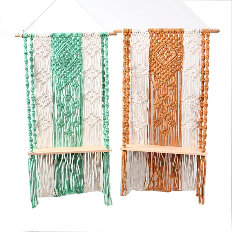 Ins Nordic wind hand-woven tapestry rack bedroom living room home hotel decoration
Ins Nordic wind hand-woven tapestry rack bedroom living room home hotel decoration