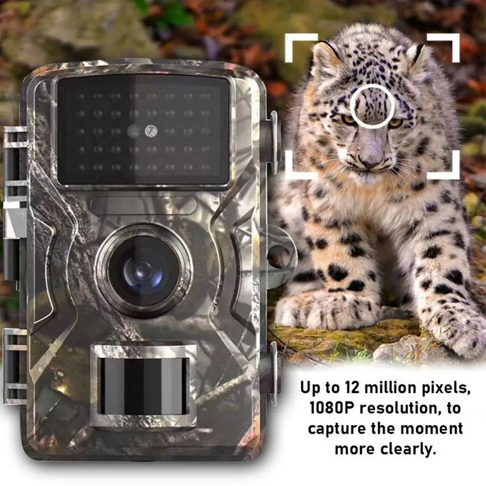 Mini 1080P Trail Camera Waterproof Outdoor Game Scouting Camera
Mini 1080P Trail Camera Waterproof Outdoor Game Scouting Camera