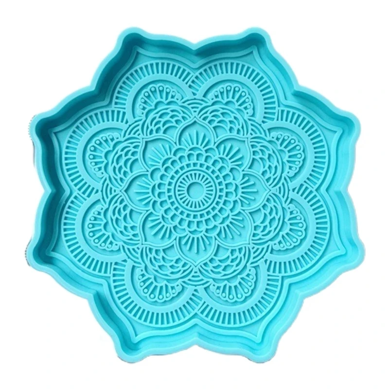 Mandala Coaster Epoxy Resin Mold Round Tray Cup Mat Casting Silicone Mould Diy Crafts Home Decoration Making Tool
Mandala Coaster Epoxy Resin Mold Round Tray Cup Mat Casting Silicone Mould Diy Crafts Home Decoration Making Tool