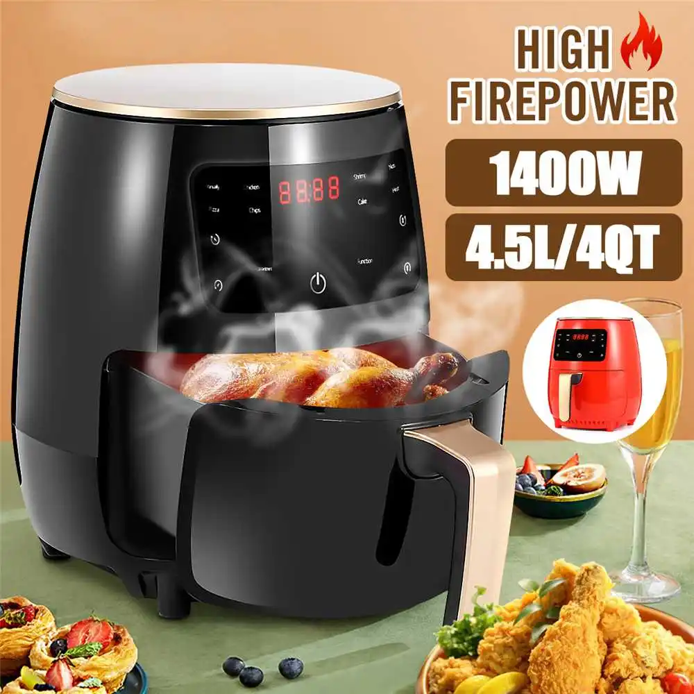 Фритюрница 1400 Вт, 110 л, безмасляная, мультифункциональная, с ЖК-дисплеем, 220 В/в
Фритюрница 1400 Вт, 110 л, безмасляная, мультифункциональная, с ЖК-дисплеем, 220 В/в