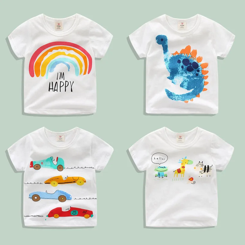 Brand Baby Short Sleeve T-Shirt 2021 Summer Boys Girls children's cartoon crew top tx-8203
Brand Baby Short Sleeve T-Shirt 2021 Summer Boys Girls children's cartoon crew top tx-8203