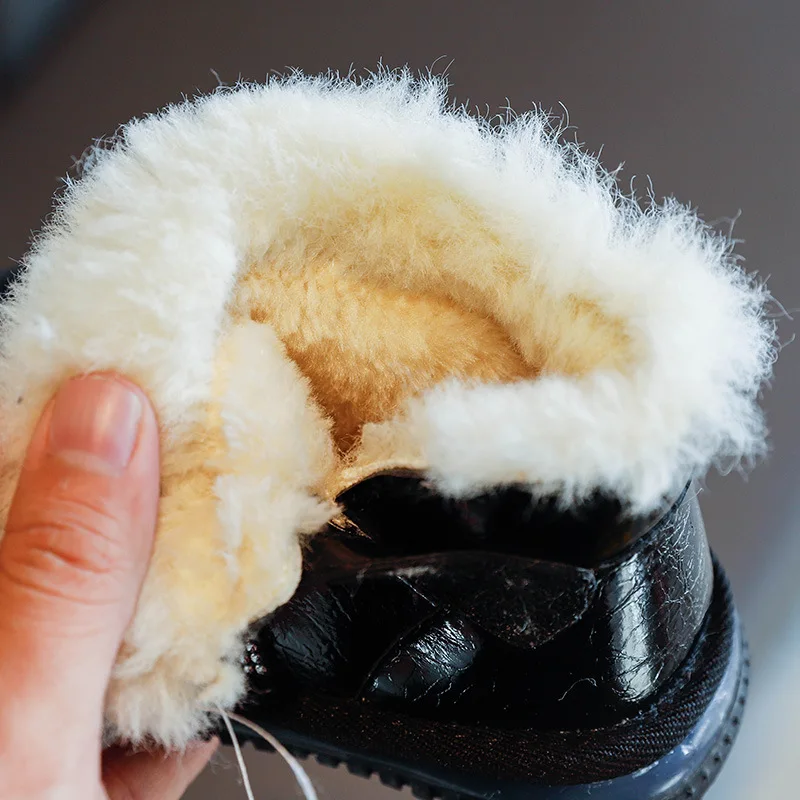 Girls Snow Boots Toddler Infant Winter Boots Soft Bottom Warm Plush Children Windproof Waterproof Kids Outdoor Cotton Shoes
Girls Snow Boots Toddler Infant Winter Boots Soft Bottom Warm Plush Children Windproof Waterproof Kids Outdoor Cotton Shoes