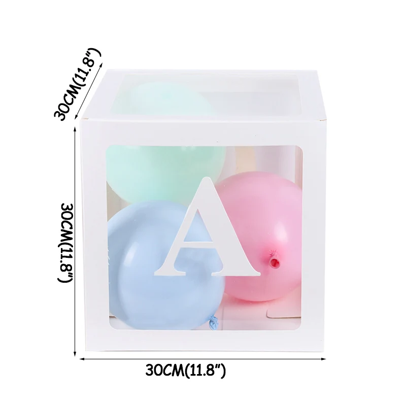 A-Z letter Transparent Name Box Latex Macaron Balloons Boxes Wedding Balloon 1st Birthday Party Baby Shower Decoration
A-Z letter Transparent Name Box Latex Macaron Balloons Boxes Wedding Balloon 1st Birthday Party Baby Shower Decoration