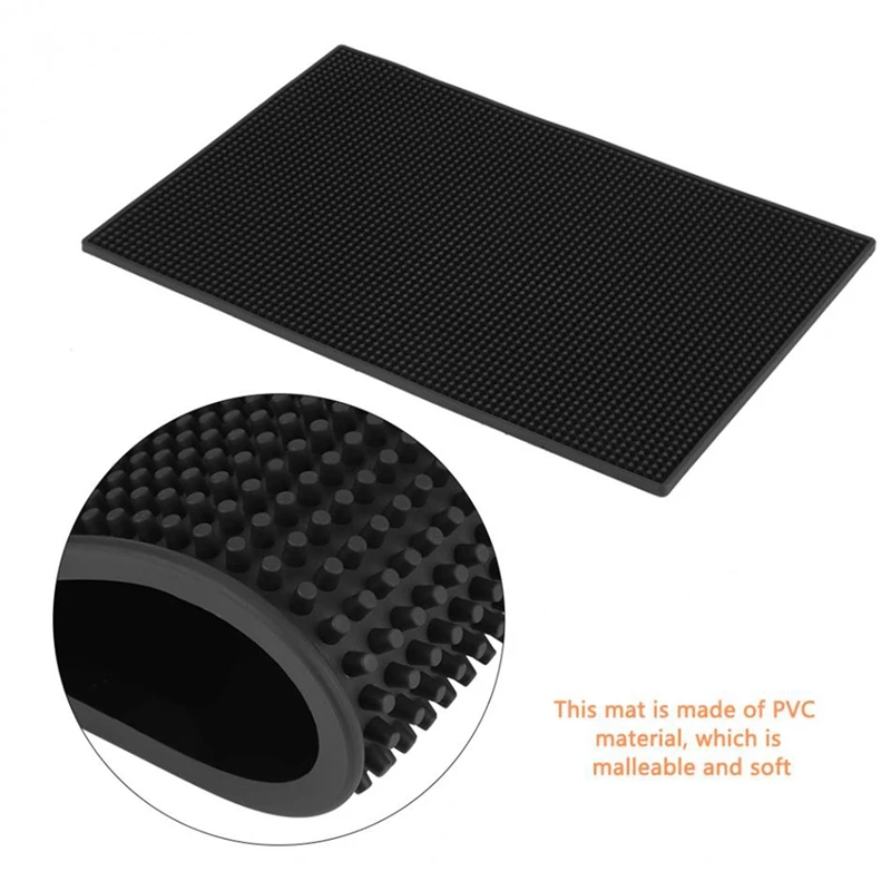 2Pcs Rubber Service Bar Mat Heavy Duty Home Bar and Rubber Drip Mats Cocktail Bartender Tea Cup Mug Set Waterproof Kitchen Place
2Pcs Rubber Service Bar Mat Heavy Duty Home Bar and Rubber Drip Mats Cocktail Bartender Tea Cup Mug Set Waterproof Kitchen Place