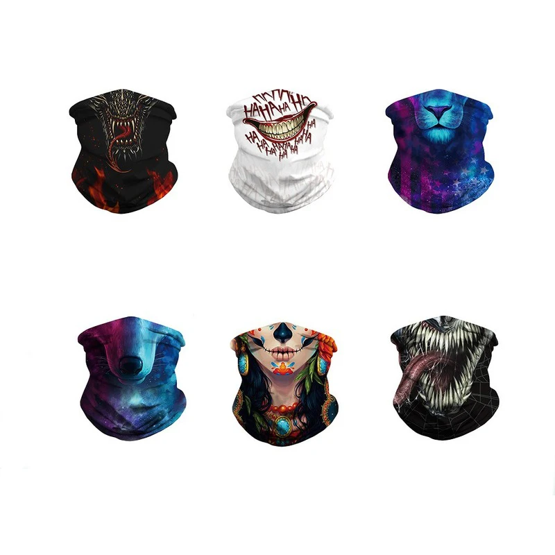 Explosion Printing Hot Selling Digital Printing Holiday Magic Turban Outdoor Sports No-hat Hat Insect-proof Dust Mask Neck
Explosion Printing Hot Selling Digital Printing Holiday Magic Turban Outdoor Sports No-hat Hat Insect-proof Dust Mask Neck