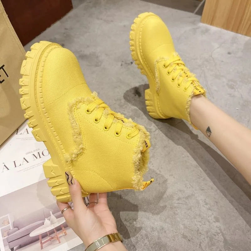 2021 Autumn Winter Fashion Boots Snow Warm Botas Women Chunky Mid Heels Pumps Lace-up Ankle Shoes Designer Shoes Zapatos
2021 Autumn Winter Fashion Boots Snow Warm Botas Women Chunky Mid Heels Pumps Lace-up Ankle Shoes Designer Shoes Zapatos