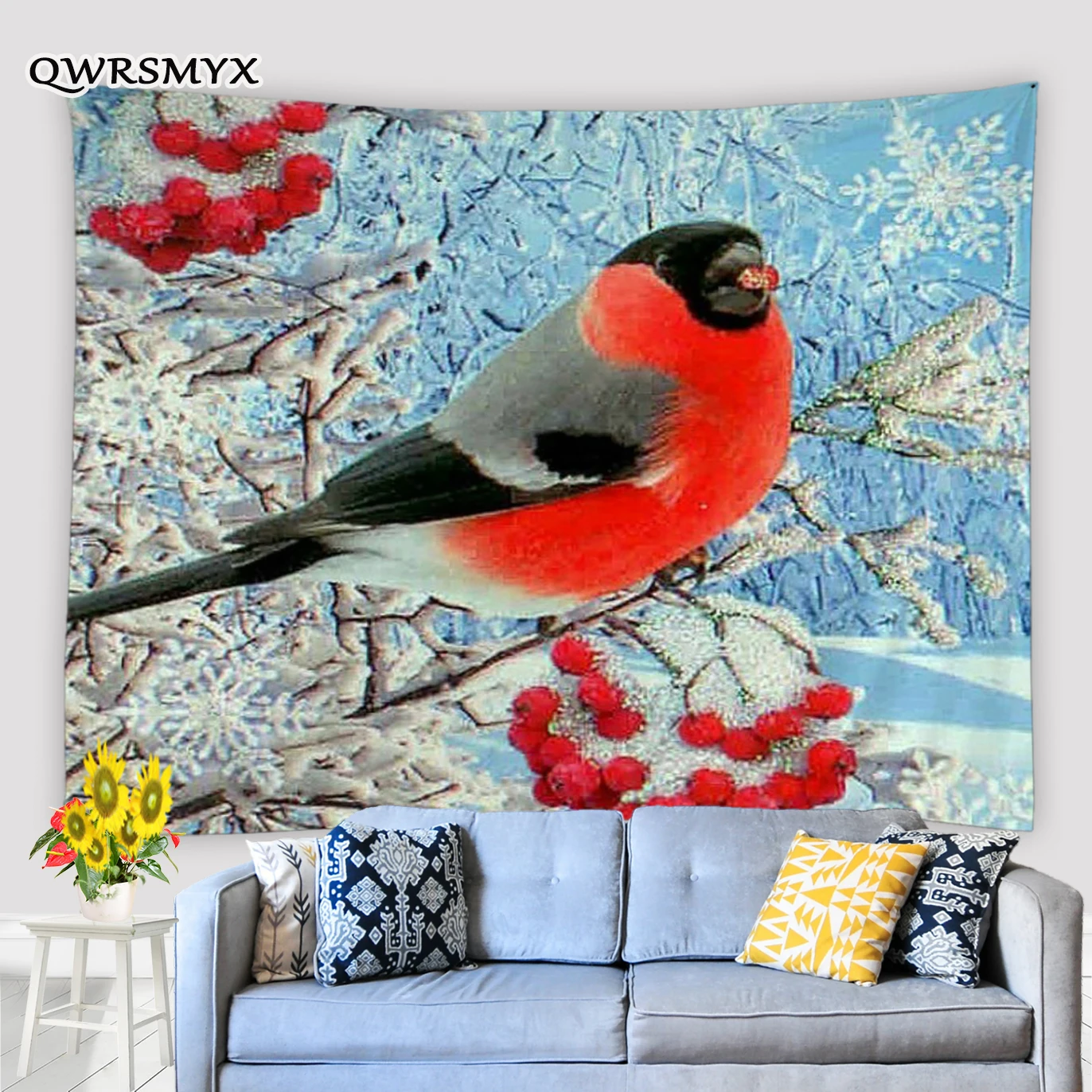 Red Bird And Snow Scene In Winter Tapestry Wall Hanging Aesthetic Home Room Decoration For Bedroom Dorm Decor Wall Tapestries
Red Bird And Snow Scene In Winter Tapestry Wall Hanging Aesthetic Home Room Decoration For Bedroom Dorm Decor Wall Tapestries