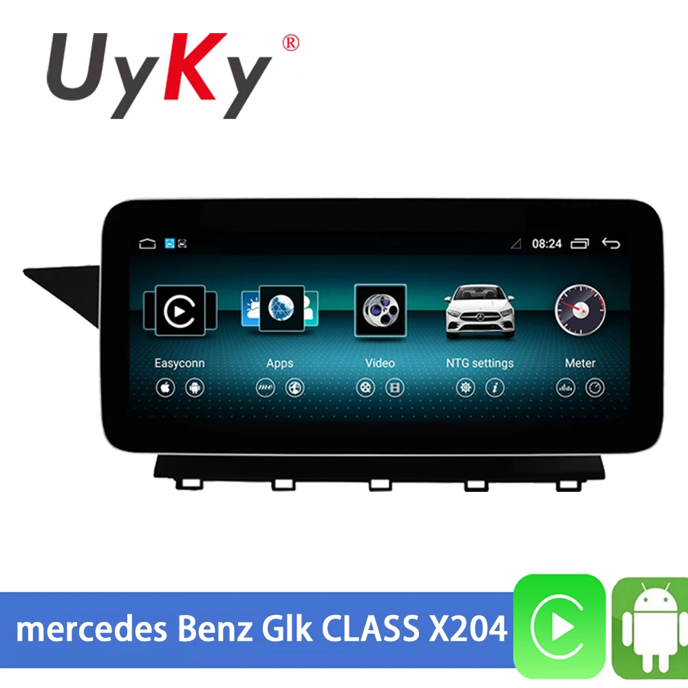 Автомагнитола UYKY, мультимедийная стерео-система на Android 10, с GPS, для Mercedes Benz GLK Class X204, с экраном
Автомагнитола UYKY, мультимедийная стерео-система на Android 10, с GPS, для Mercedes Benz GLK Class X204, с экраном