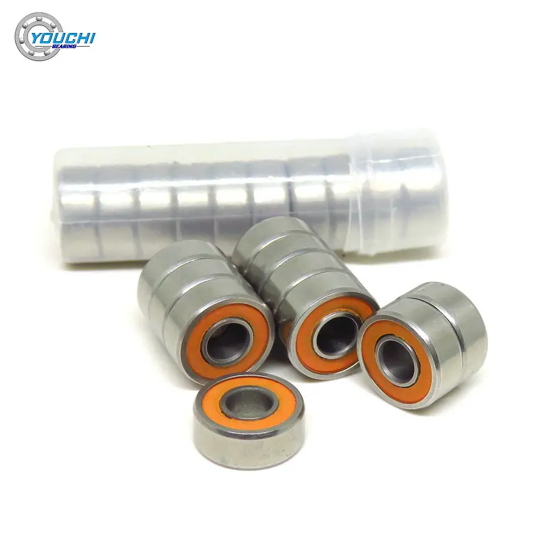 Youchi 4x10x4mm SMR104 2RS Stainless Steel Hybrid Bearings MR104 MR104RS SMR104C SMR104RS 4*10*4 Miniature Ceramic Ball Bearing
Youchi 4x10x4mm SMR104 2RS Stainless Steel Hybrid Bearings MR104 MR104RS SMR104C SMR104RS 4*10*4 Miniature Ceramic Ball Bearing