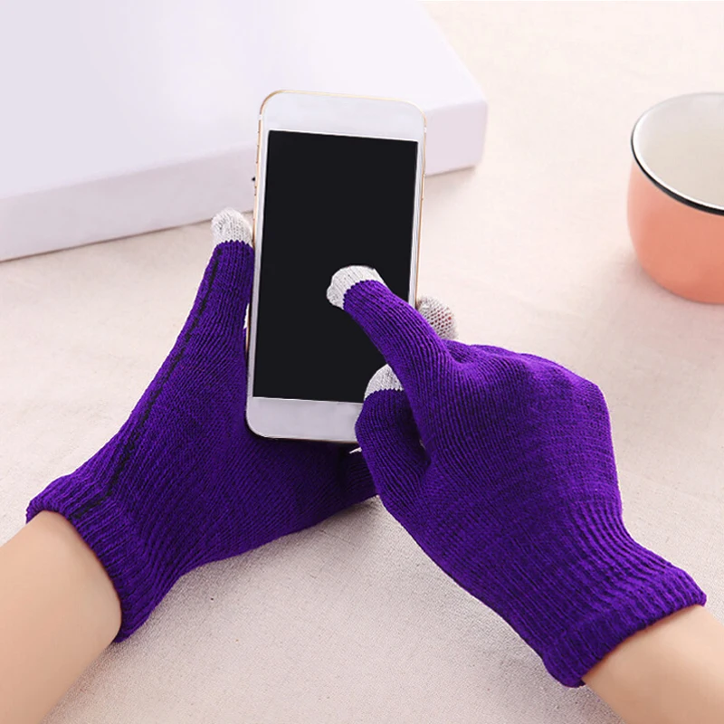 Touch Screen Colorful Winter Gloves For Man And Women Plus Thick Knitted Five Fingers Wrist Gloves Chic Christmas Gifts
Touch Screen Colorful Winter Gloves For Man And Women Plus Thick Knitted Five Fingers Wrist Gloves Chic Christmas Gifts