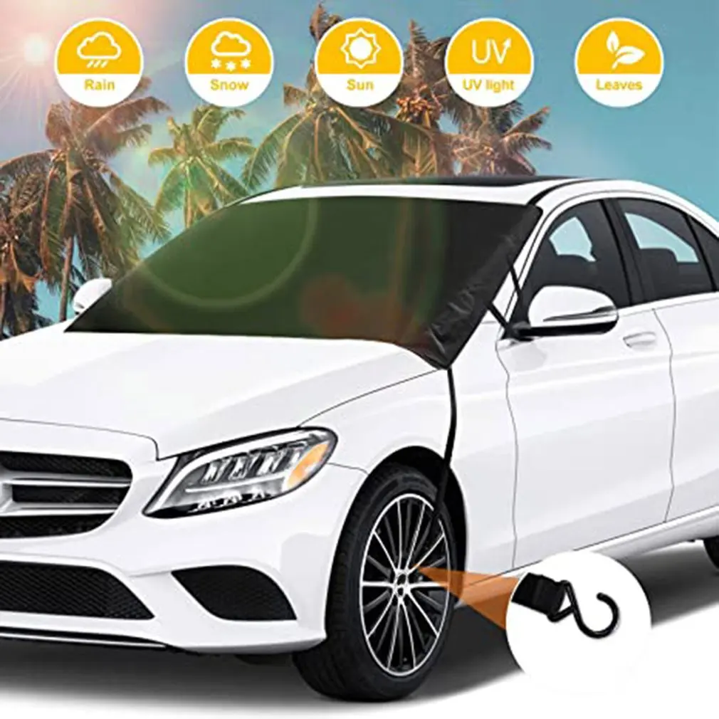 2021 Automobile Magnetic Sunshade Cover Car Windshield Snow Sun Shade Waterproof Protector Cover Car Front Windscreen Cover
2021 Automobile Magnetic Sunshade Cover Car Windshield Snow Sun Shade Waterproof Protector Cover Car Front Windscreen Cover