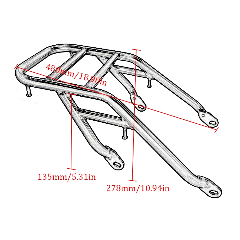 Motorcyle Rear Carrier Fender Luggage Rack Passenger Grab Handle For Honda Rebel CMX500 CMX300 2017 2018 2019 2020 Accessories 
Motorcyle Rear Carrier Fender Luggage Rack Passenger Grab Handle For Honda Rebel CMX500 CMX300 2017 2018 2019 2020 Accessories