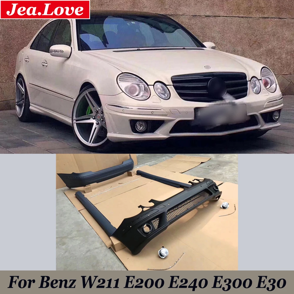 Комплект для кузова Автомобиля AMG W211 E200 E240 E300 E30 изменить на E63
Комплект для кузова Автомобиля AMG W211 E200 E240 E300 E30 изменить на E63