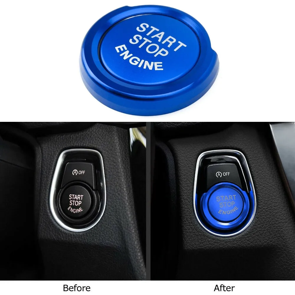 Aluminum Button Trim Ignition 1 X Accessories Blue Decoration Engine For BMW Keyless Push Start W/Surrounding Ring
Aluminum Button Trim Ignition 1 X Accessories Blue Decoration Engine For BMW Keyless Push Start W/Surrounding Ring