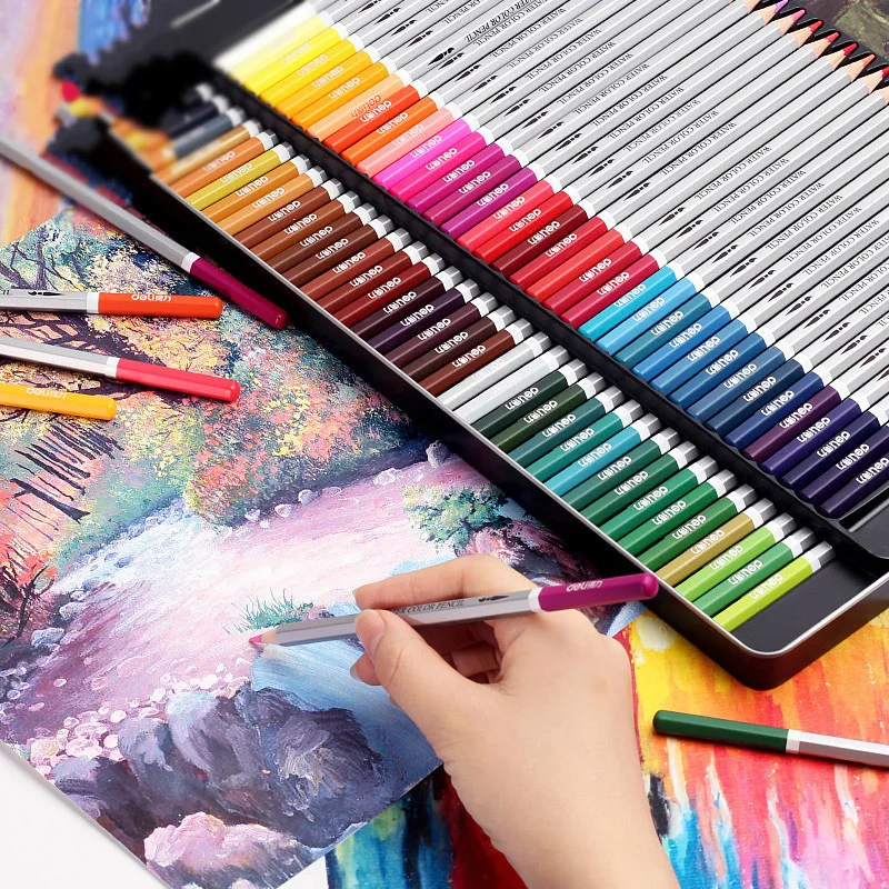 Color Watercolor Pencil Box Set Cyan Colores Crayon Painting Tool Lapis Lazuli De Prismacolor Coloring Fill Color Pen Painting
Color Watercolor Pencil Box Set Cyan Colores Crayon Painting Tool Lapis Lazuli De Prismacolor Coloring Fill Color Pen Painting