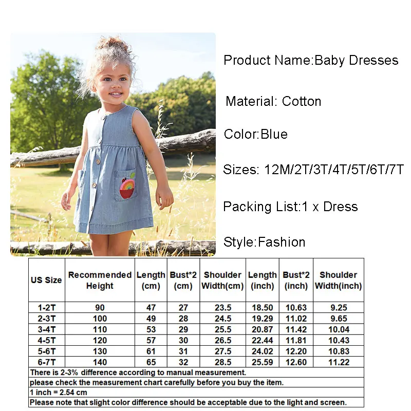 2020 New Arrival Princess Dress Kid Girl Blue Sleeveless Button Dress 1-7Y European American Cotton Fashion Cute Mini Dresses
2020 New Arrival Princess Dress Kid Girl Blue Sleeveless Button Dress 1-7Y European American Cotton Fashion Cute Mini Dresses