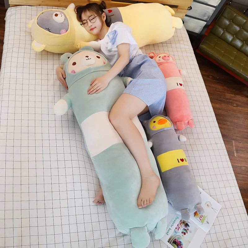 65/90/120cm cute cartoon animal rabbit duck bear Down Cotton Change Clothes Plush Pillow Soft Pillow Stuffed Toy Birthday Gifts 
65/90/120cm cute cartoon animal rabbit duck bear Down Cotton Change Clothes Plush Pillow Soft Pillow Stuffed Toy Birthday Gifts