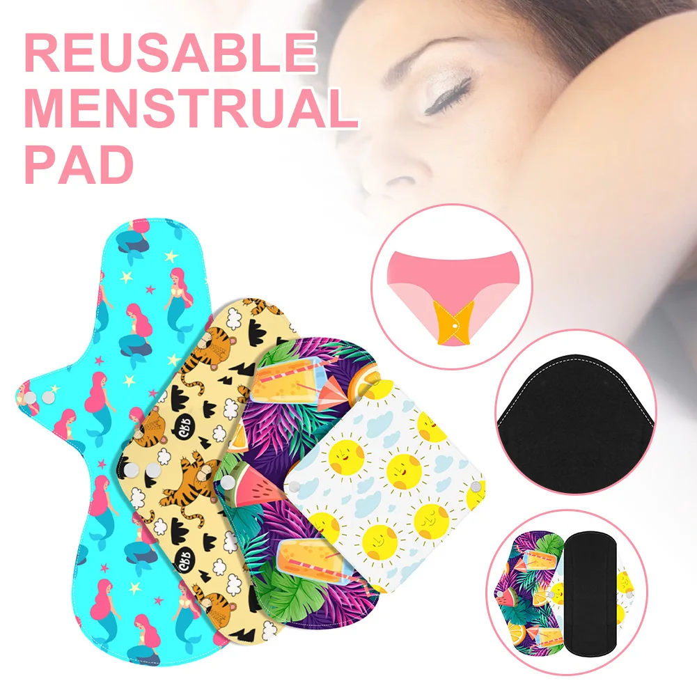 Reusable Menstrual Pad Panty Liner Washable Sanitary Pads No Leakage Waterproof Menstrual Cotton Pad for Women Hygiene Pads
Reusable Menstrual Pad Panty Liner Washable Sanitary Pads No Leakage Waterproof Menstrual Cotton Pad for Women Hygiene Pads
