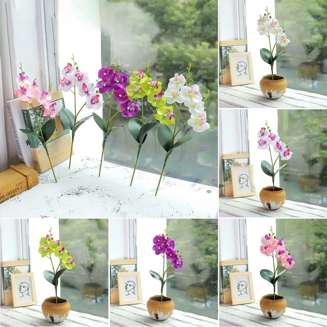 1 XArtificial Flower New Double Fork Single Butterfly Orchid DIY Supplies Plant Wall Accessories 2021 New
1 XArtificial Flower New Double Fork Single Butterfly Orchid DIY Supplies Plant Wall Accessories 2021 New
