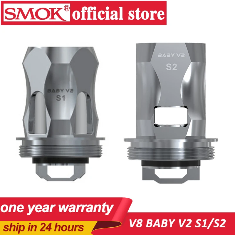 3 шт./лот Original SMOK TFV8 Детские V2 Катушки Катушка для электронной сигареты A1 A2 A3