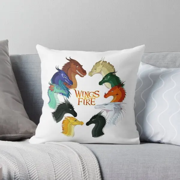 Wings of Fire - All Together Soft Decorative Throw Pillow Cover for Home Pillows NOT Included
Wings of Fire - All Together Soft Decorative Throw Pillow Cover for Home Pillows NOT Included