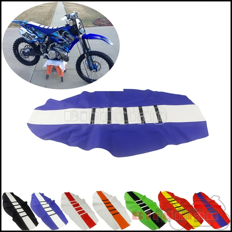 Universal Motocross Off Road Racing Enduro Ribbed Seat Cover For Yamaha Honda Kawasaki Suzuki FE TE YZF XCW CRF RM 125 150 250
Universal Motocross Off Road Racing Enduro Ribbed Seat Cover For Yamaha Honda Kawasaki Suzuki FE TE YZF XCW CRF RM 125 150 250