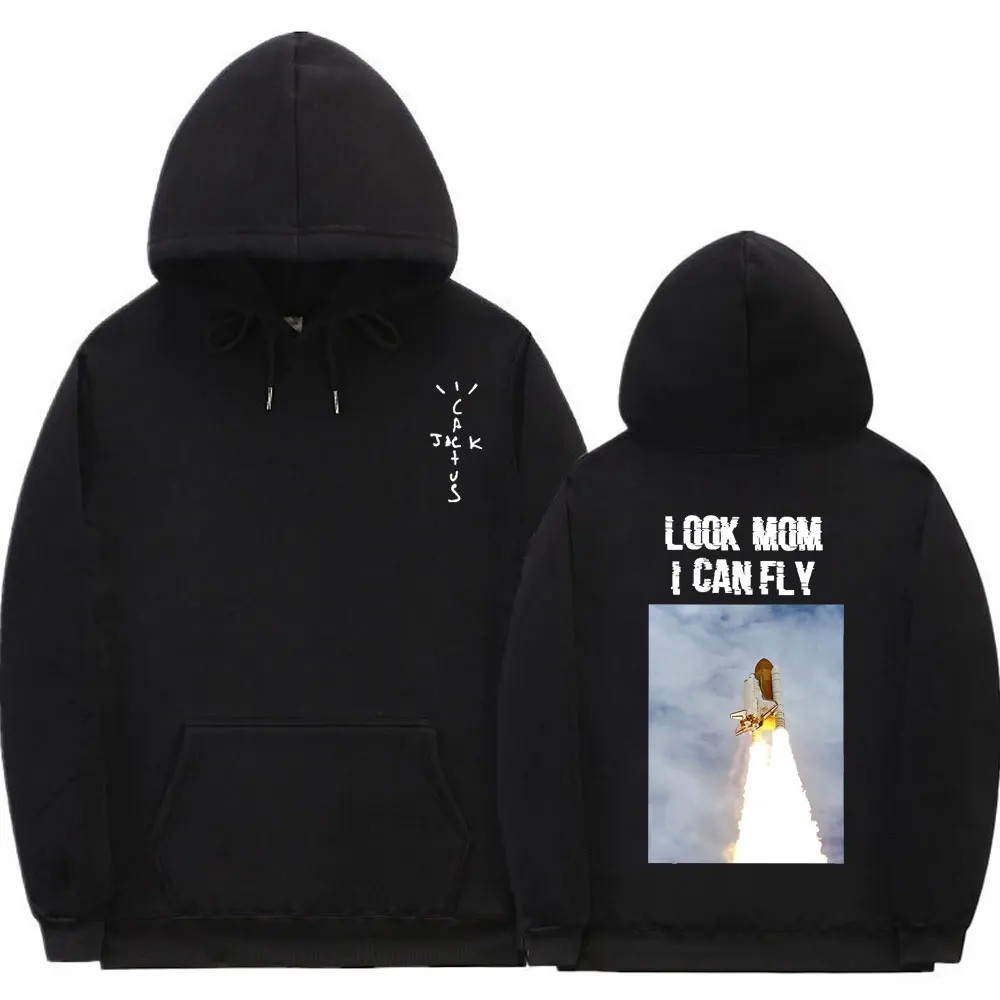 Awesome Cactus Jack Sweatshirt Mens Hoodie LOOK MOM I CAN FLY Travis Scott Hoodies Double Sided Letter Logo Print Sweatshirts
Awesome Cactus Jack Sweatshirt Mens Hoodie LOOK MOM I CAN FLY Travis Scott Hoodies Double Sided Letter Logo Print Sweatshirts