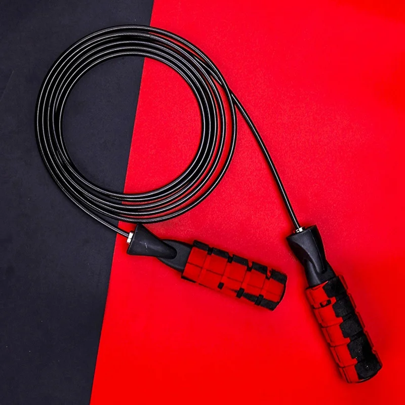 Skipping Rope Tangle-Free With Ball Bearings Rapid Speed Jump Rope Cable And 6” Memory Foam Handles (3 m)
Skipping Rope Tangle-Free With Ball Bearings Rapid Speed Jump Rope Cable And 6” Memory Foam Handles (3 m)